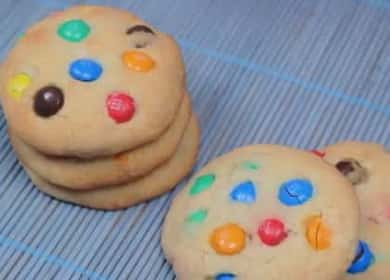 Cookies with M & Ms (MMdems) - simple, cute and tasty