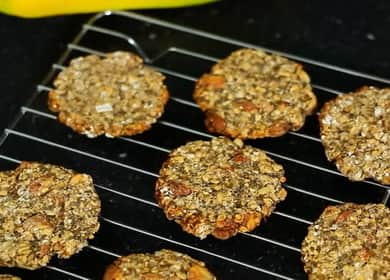Unsaturated oatmeal cookies - great for breakfast, tea party or snack