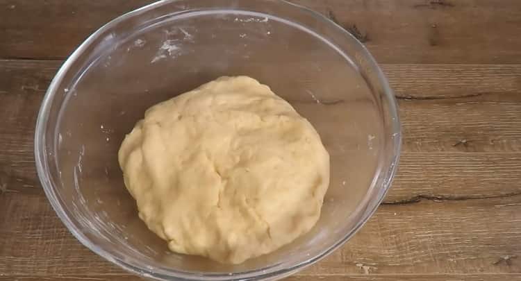 To make ghat cookies, knead the dough