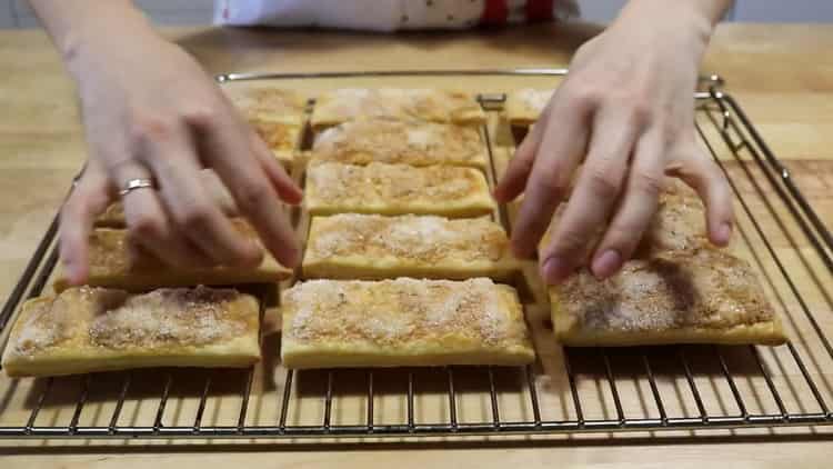 Biscuits de pâte feuilletée - une recette très simple