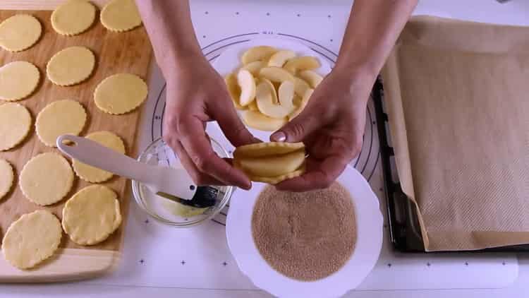 Kolačići se prave s jabukama za pravljenje kolačića.