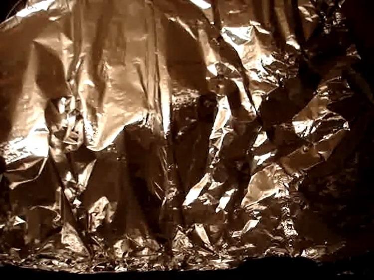 To prepare haddock, cover the fish with foil