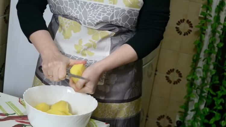 Comment faire une tarte avec du poisson et des pommes de terre