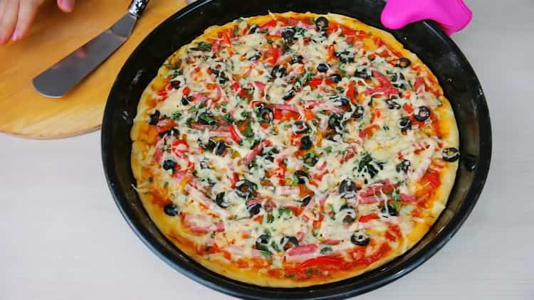 How to learn how to make delicious pizza without yeast