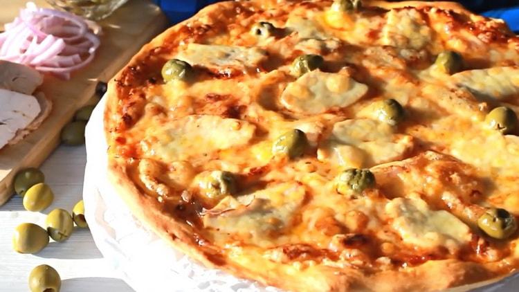 Comment apprendre à cuisiner une délicieuse pizza au poulet