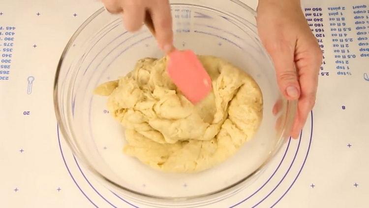 To make lean cookies, knead the dough.