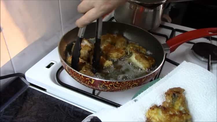 For a delicious cooking fish catfish, remove excess fat