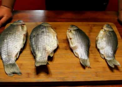 Delicious dried fish at home