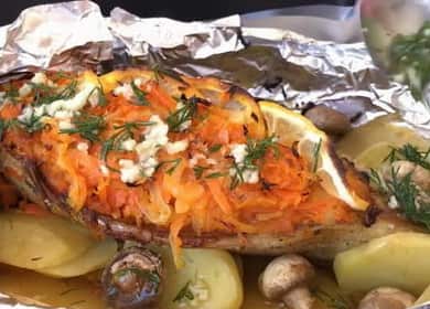 Mackerel baked in foil in the oven - an incredibly delicious recipe