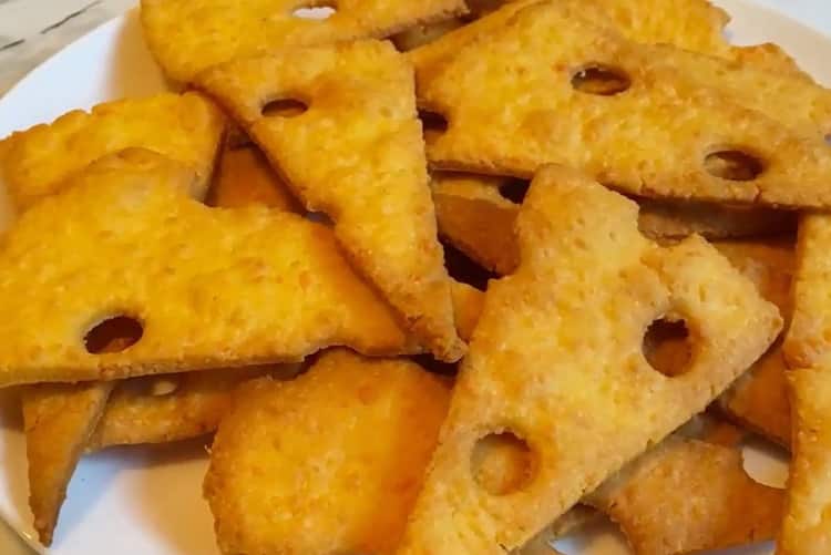 Kolačići s sirom - vrlo jednostavan recept krekera