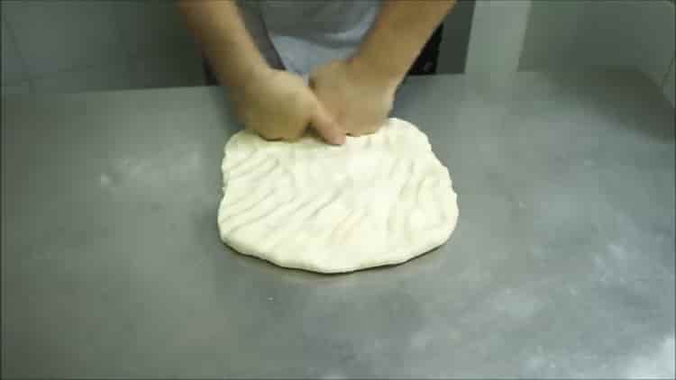 To make dumplings, knead the dough