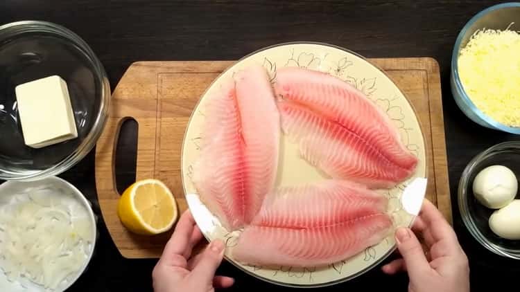 To prepare tilapia in the oven, prepare the ingredients