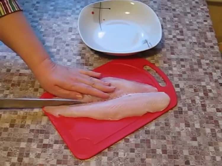 Para cocinar filete de pangvius. preparar los ingredientes