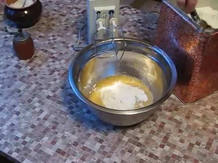 Ajouter la farine pour faire un filet de pangvius