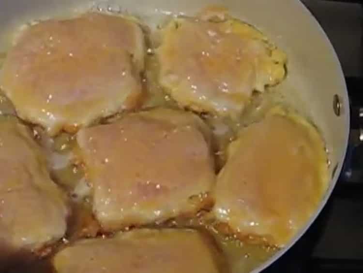 Pour la cuisson des filets de pangasius. préchauffer la casserole