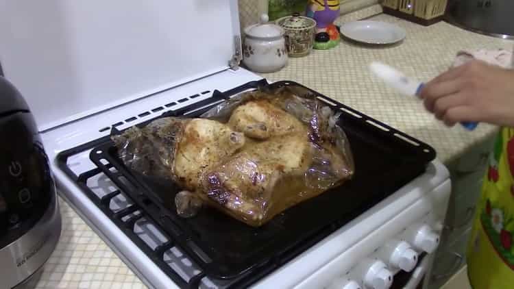 au four une recette simple pour le poulet est prêt
