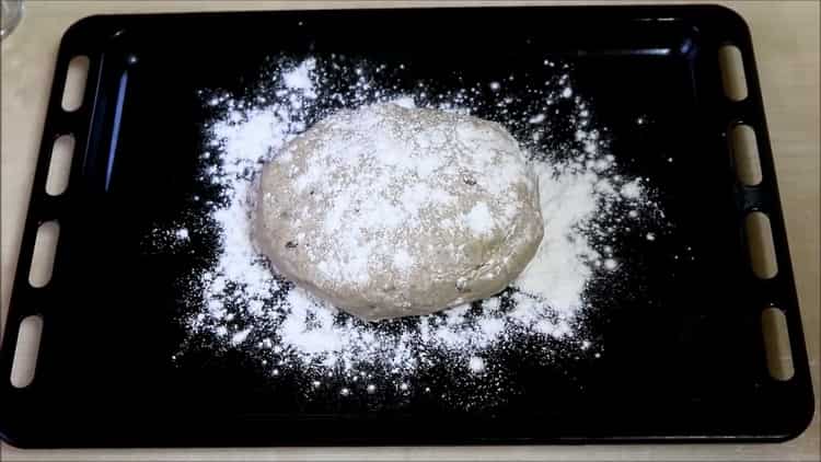 To make bread, prepare a mold