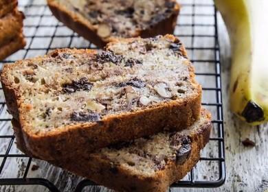 Cooking flavored banana bread: a recipe with step-by-step photos and videos.