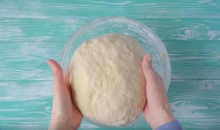 Knead a soft smooth dough.