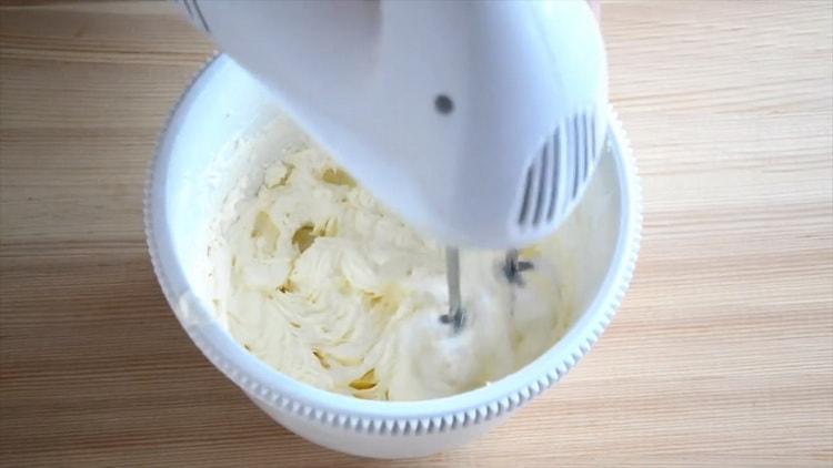 To make cupcakes at home, prepare a cream