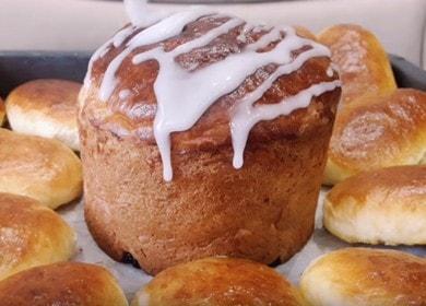Classic Viennese pastry for Easter cakes - tender, like fluff, and very long fresh
