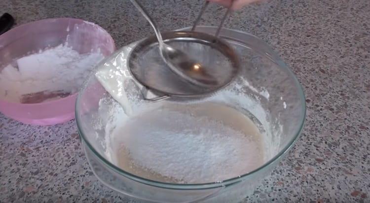 Add more powdered sugar.