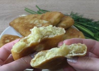 How to learn how to cook delicious fried pies with potato kefir