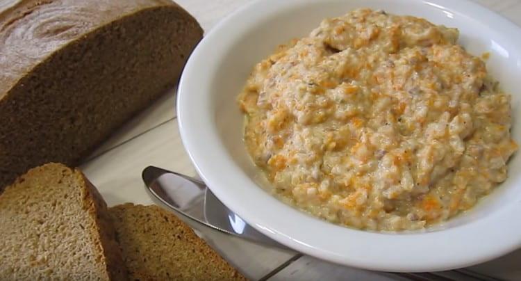 Voici un caviar de hareng intéressant.