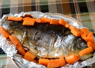 Carpe cuite au four en papillote - miam, lèche-toi