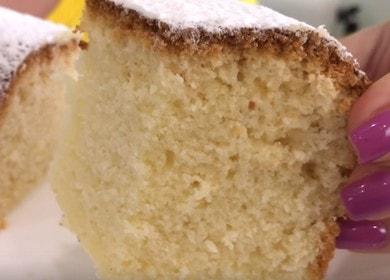 Petit gâteau au kéfir très simple - une recette allant au four