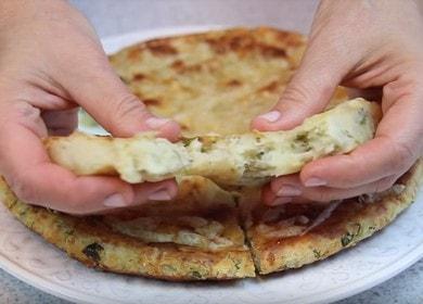 Wonderful lazy khachapuri, you can cook in the oven or in a pan