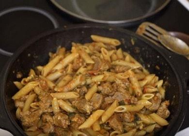 We prepare delicious Tatar pasta according to a step-by-step recipe with a photo.