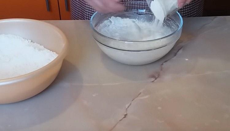 You can add salt, vegetable oil, flour to the dough.
