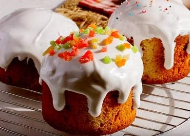 The easiest and quickest recipe for a delicious Easter cake with cottage cheese without yeast