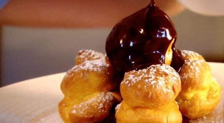 As you can see, this recipe for profiteroles at home will allow you to prepare a wonderful dessert.