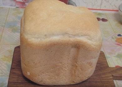 Una deliciosa receta de pan blanco: hornee en una máquina de pan Mulinex