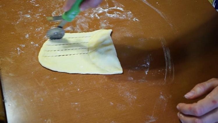 Couper les bagels à la levure