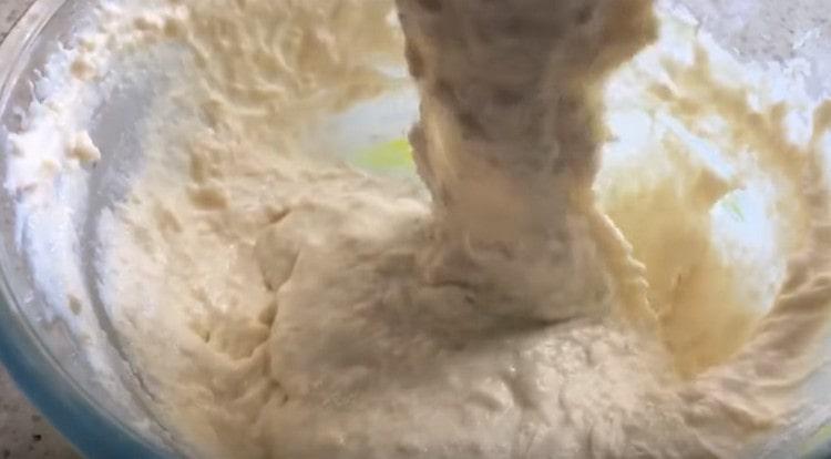 C’est ainsi que la pâte pour la pâte doit tourner.