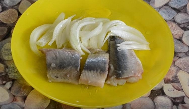According to this recipe, salted herring is very tasty.