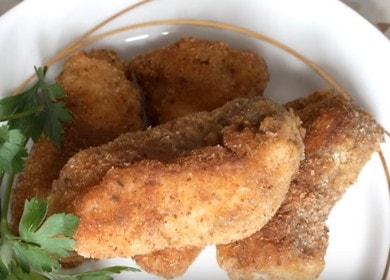 Pike perch in batter - very tasty and simple