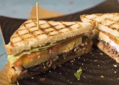 Tuna sandwich - simple and delicious