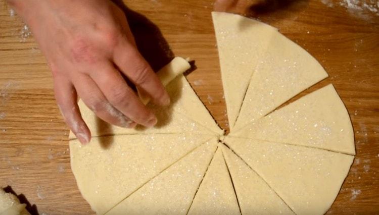 Les triangles résultants sont tordus en bagels.