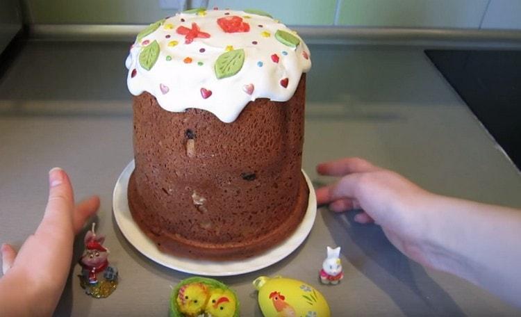 Comme vous pouvez le constater, un gâteau au lait cuit dans une machine à pain selon une telle recette pourrait bien remplir le rôle d’un gâteau.