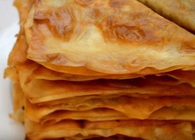 Lazy pita pasties - very tasty, with crispy edges and juicy minced meat in the middle