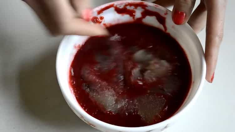 Mix jelly ingredients