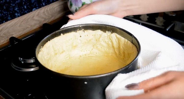 After 15 minutes of baking, remove the coins and bake the dough for as many more.