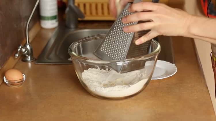 To make a banana cheesecake, prepare the butter