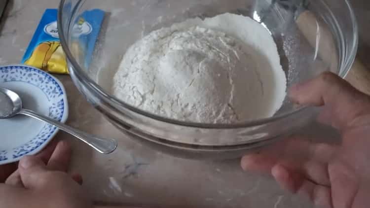 Cooking buns without yeast