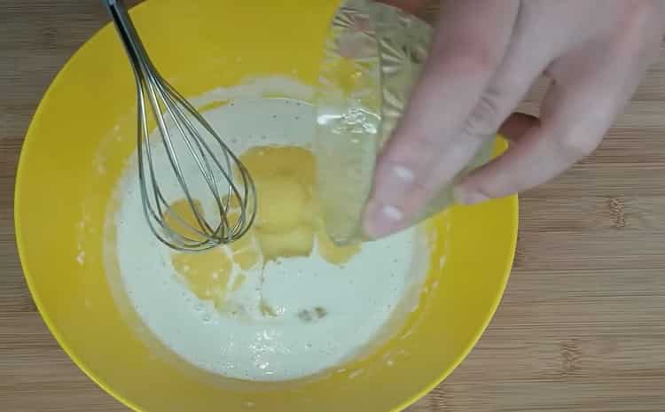 Add butter to make buns