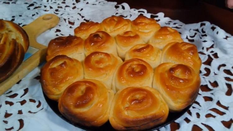 bollos de mermelada están listos